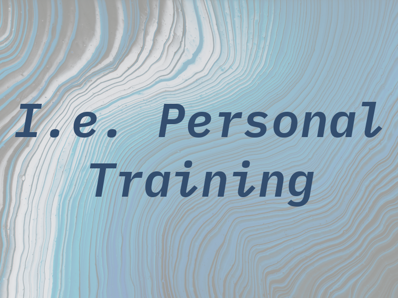 I.e. Personal Training Inc