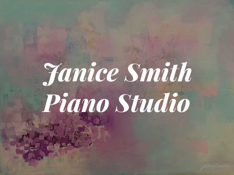 Janice Smith Piano Studio