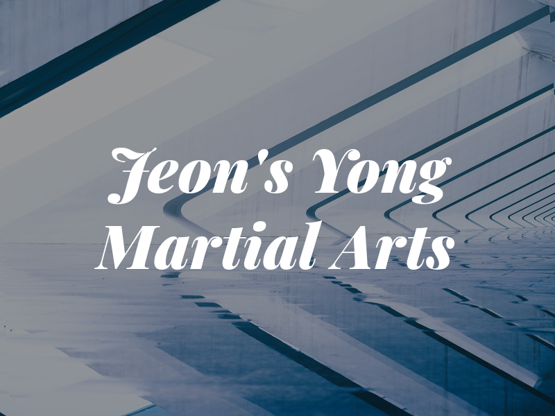 Jeon's Yong In Martial Arts