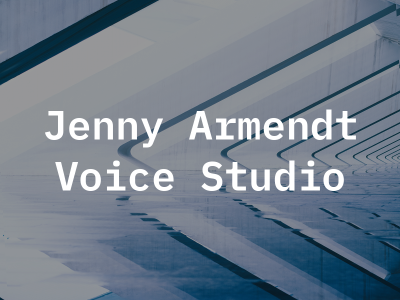 Jenny Armendt Voice Studio