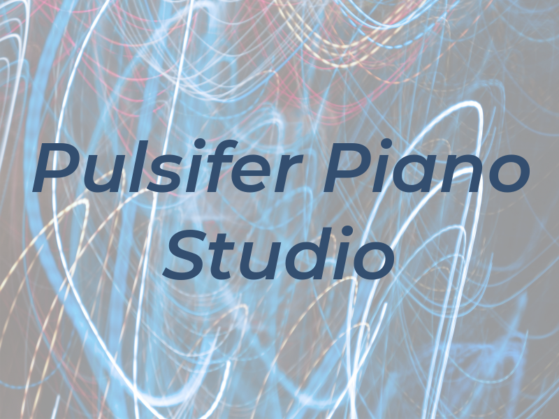 Joe Pulsifer Piano Studio