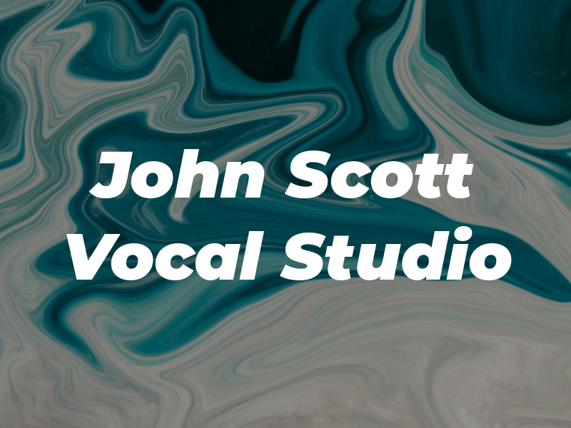 John D Scott Vocal Studio