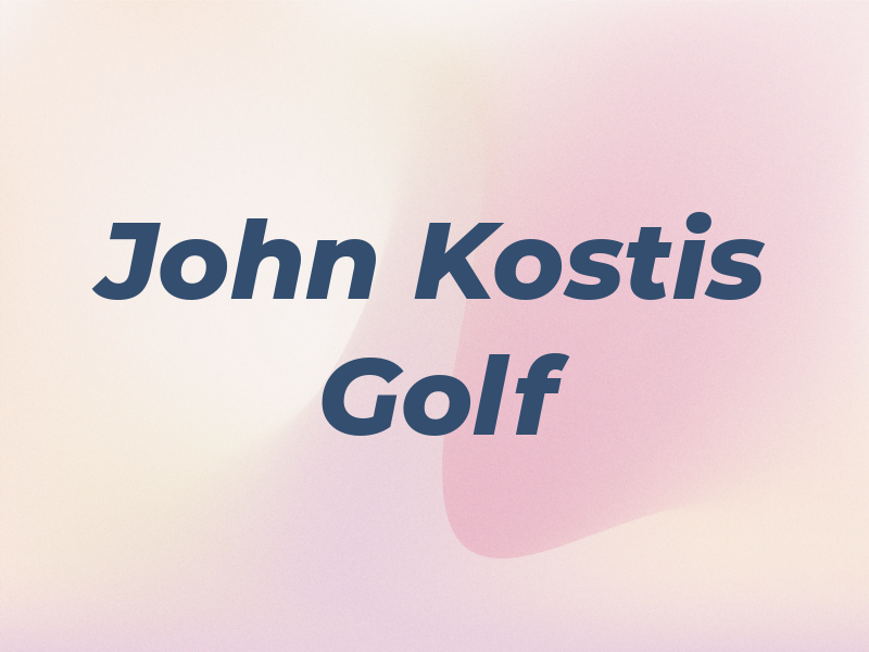 John Kostis Golf