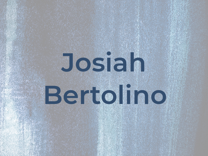 Josiah Bertolino