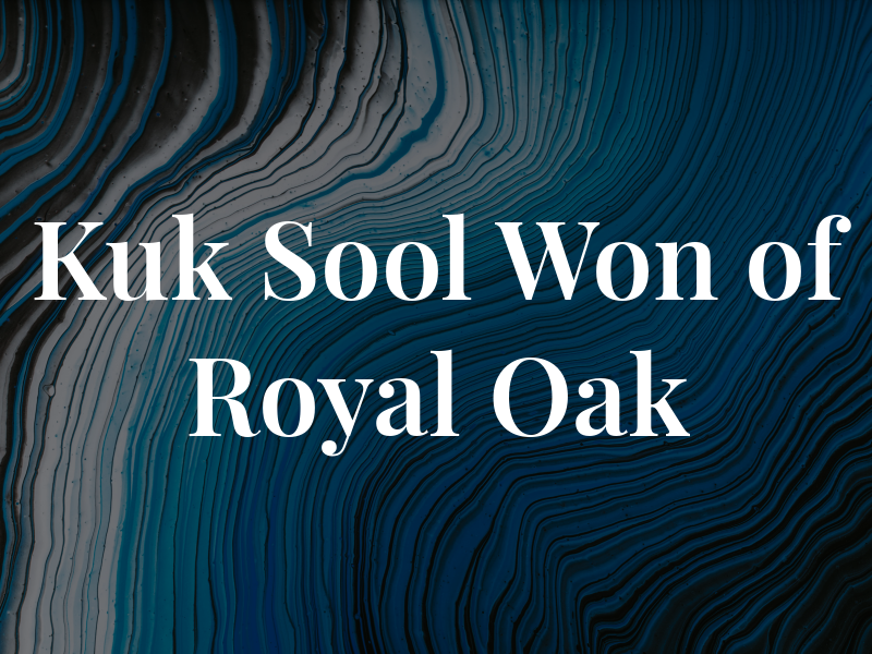 Kuk Sool Won of Royal Oak