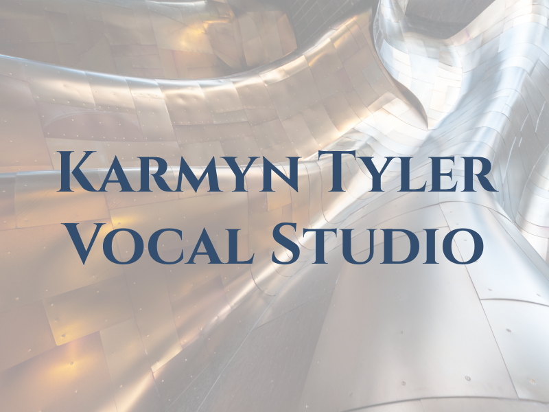 Karmyn Tyler -KT Vocal Studio