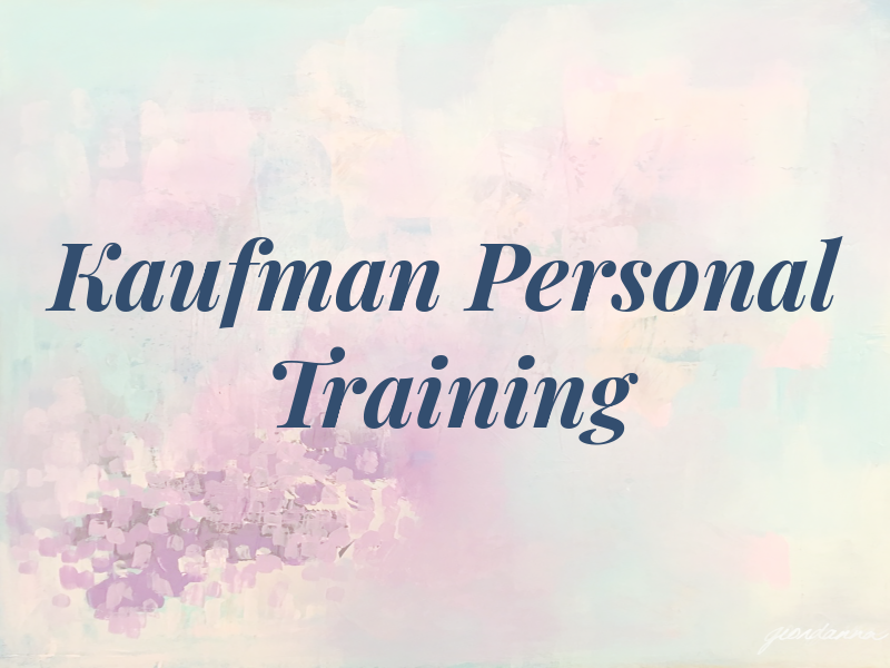 Kaufman Personal Training