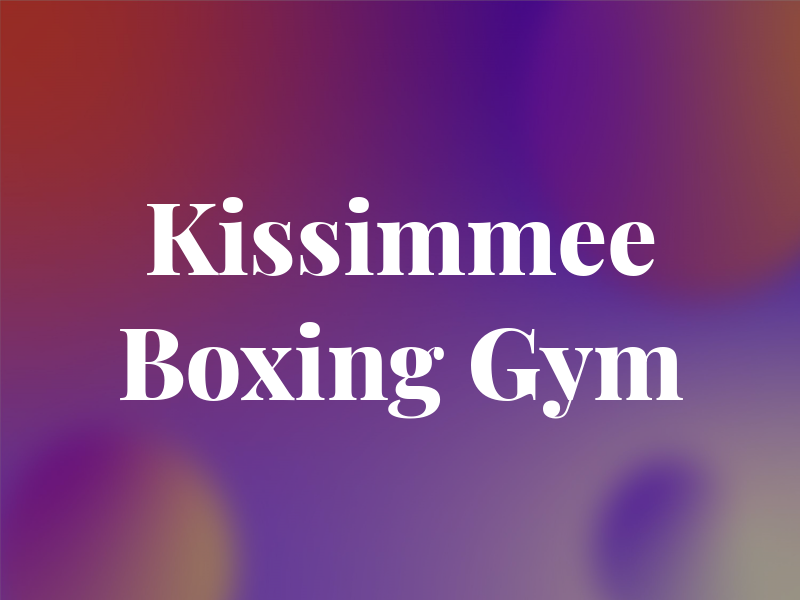 Kissimmee Boxing Gym