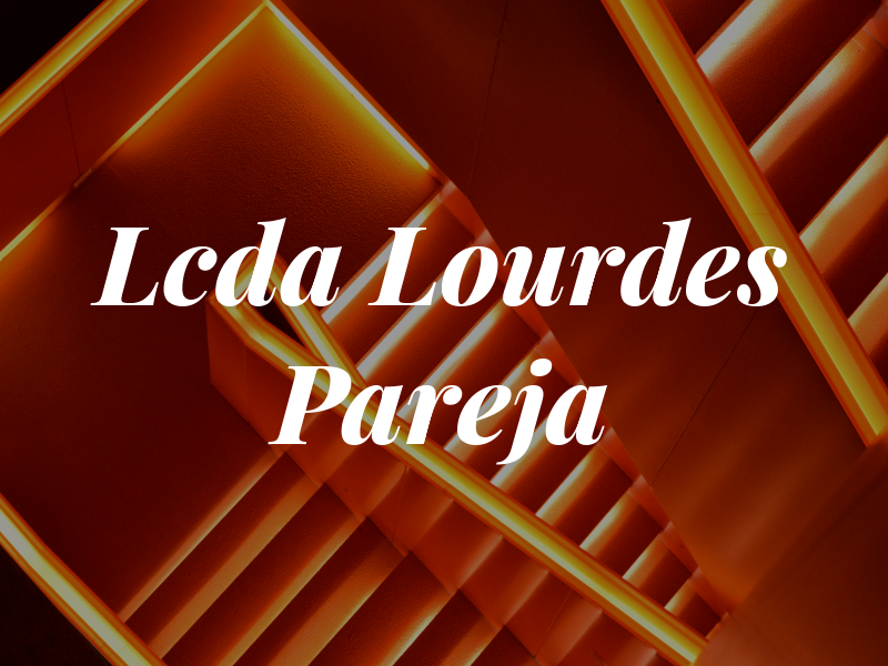 Lcda Lourdes Pareja
