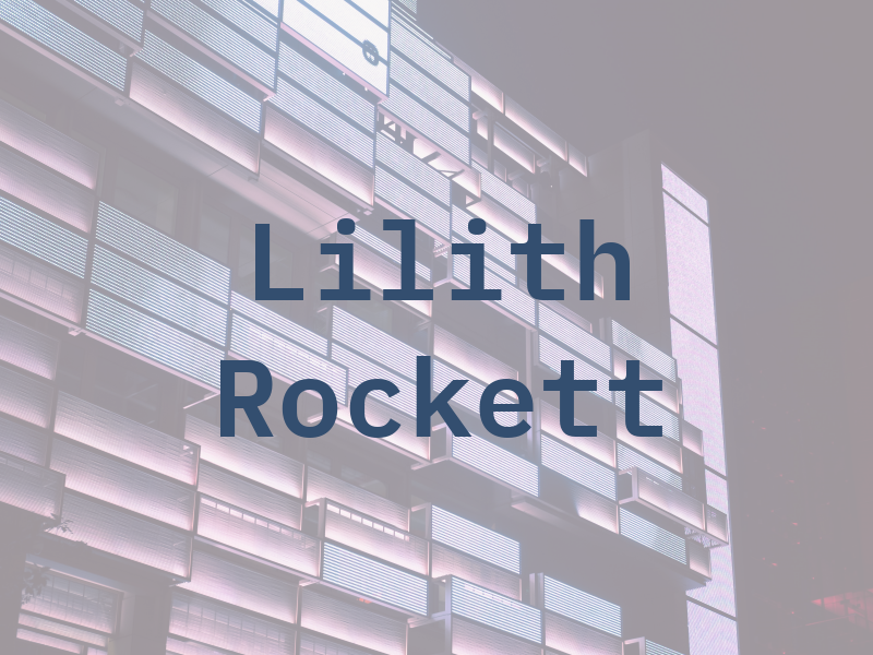 Lilith Rockett