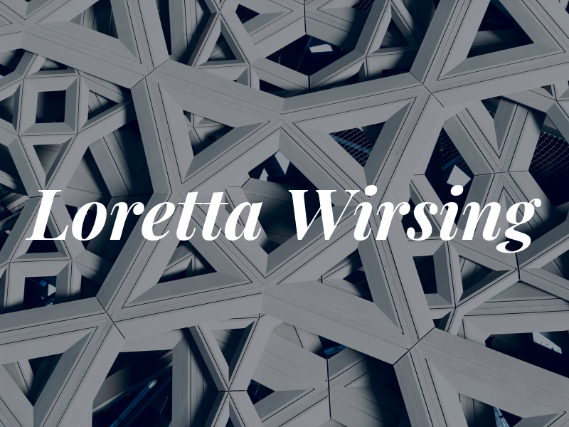 Loretta Wirsing