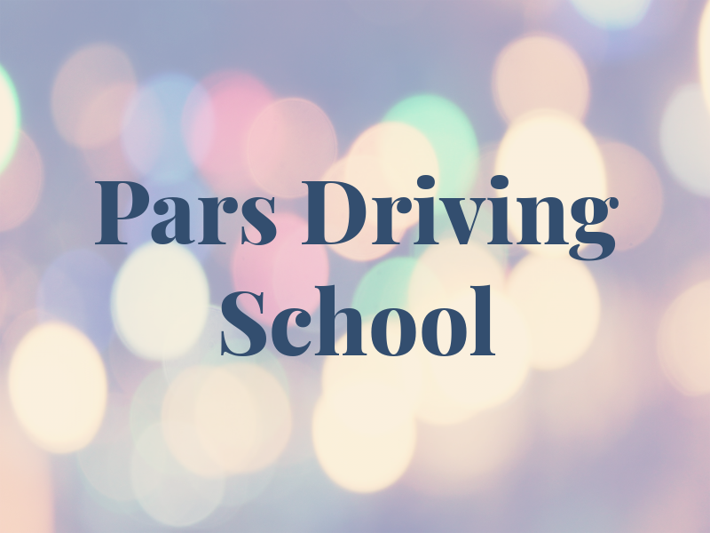 Pars Driving School