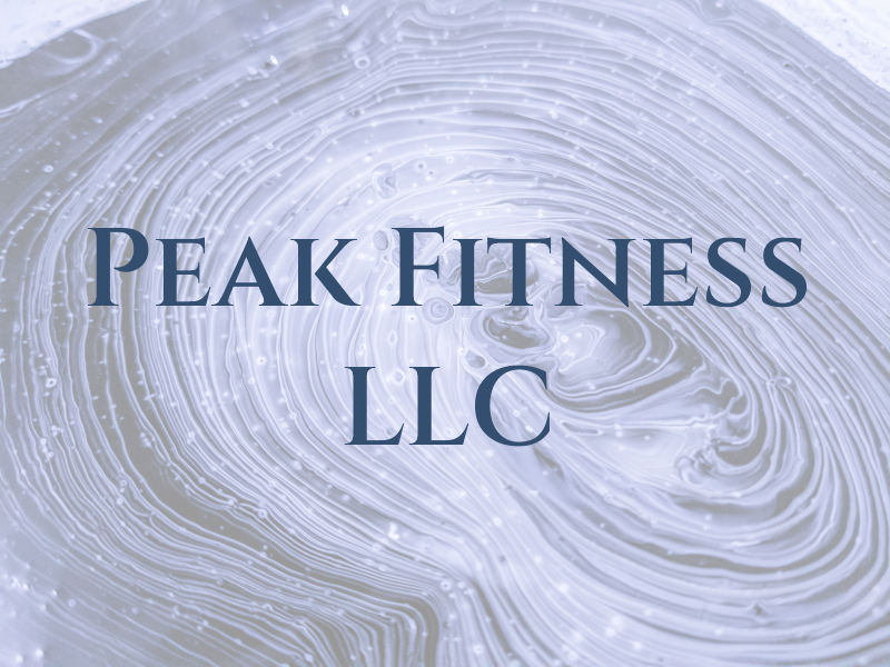 Peak Fitness LLC