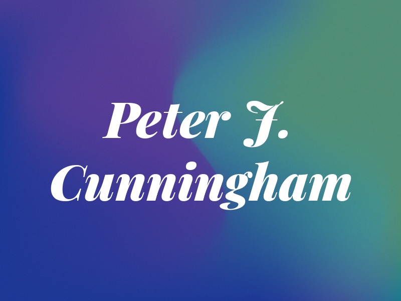 Peter J. Cunningham