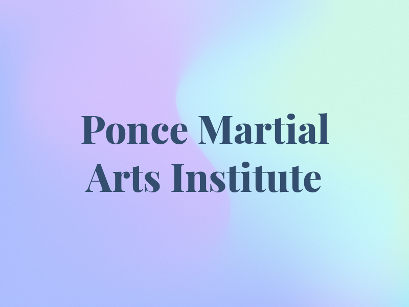 Ponce Martial Arts Institute
