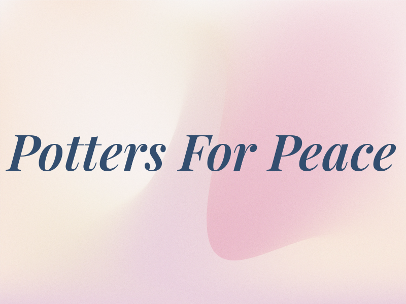 Potters For Peace