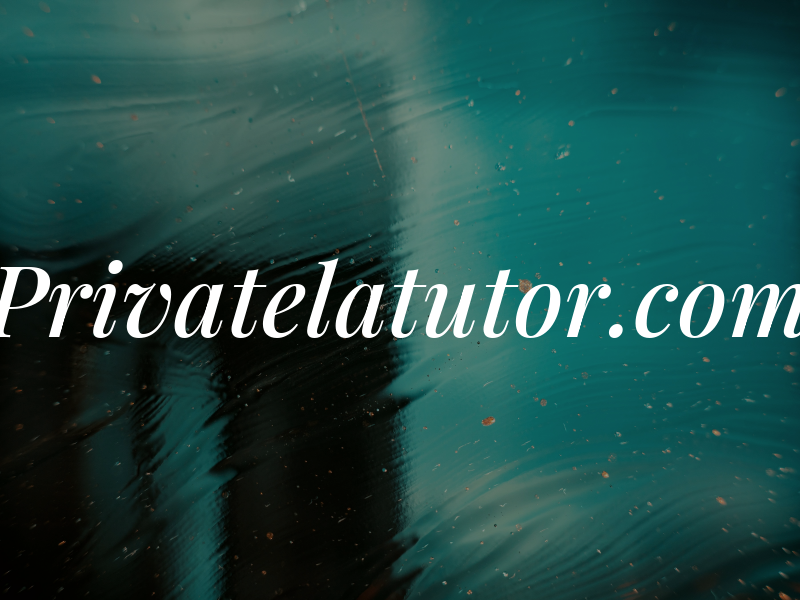 Privatelatutor.com