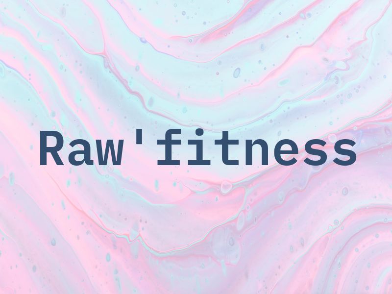 Raw'fitness