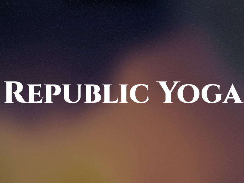 Republic Yoga