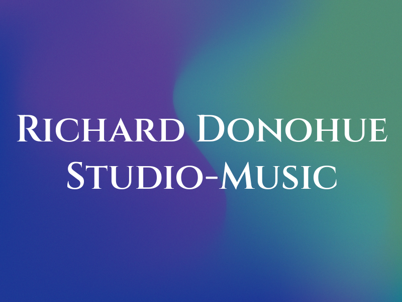 Richard Donohue Studio-Music