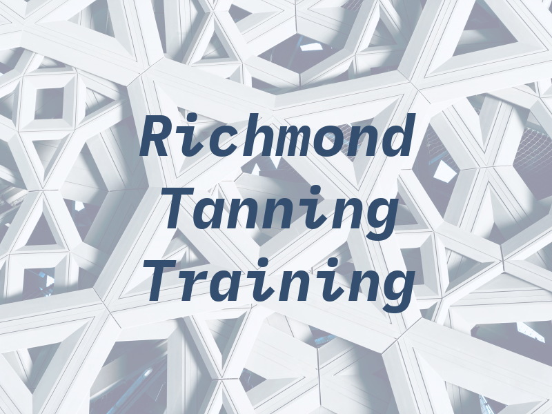 Richmond Tanning & Training