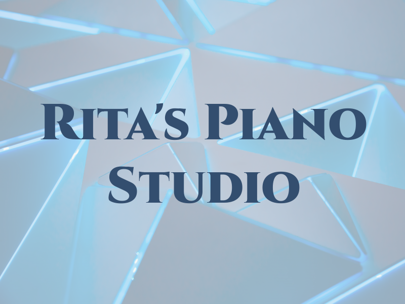 Rita's Piano Studio