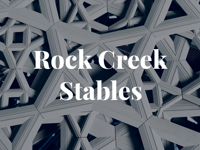 Rock Creek Stables