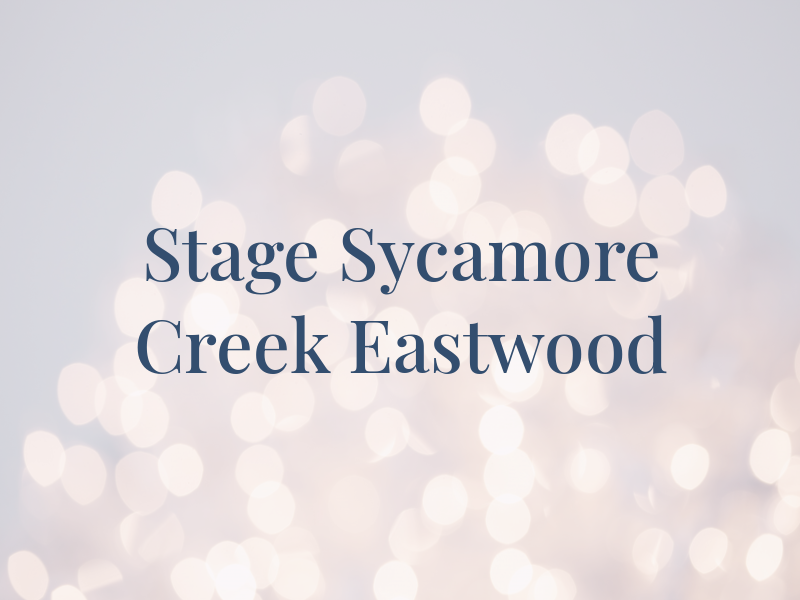 Stage One at Sycamore Creek Eastwood