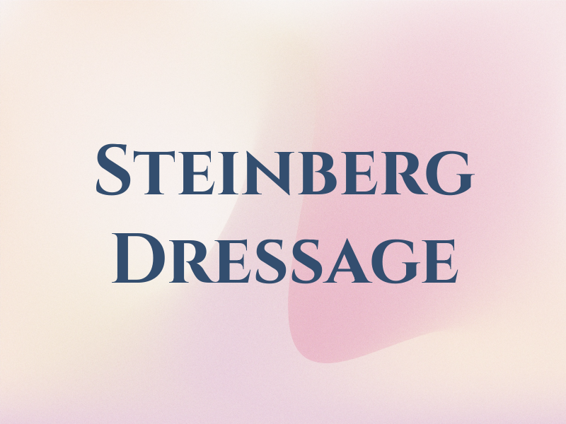 Steinberg Dressage