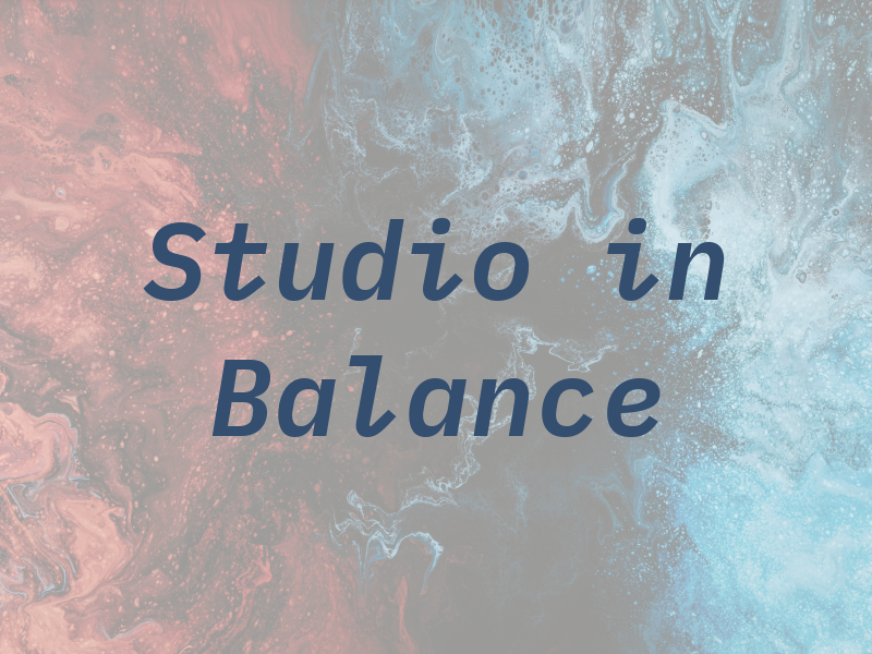 Studio in Balance