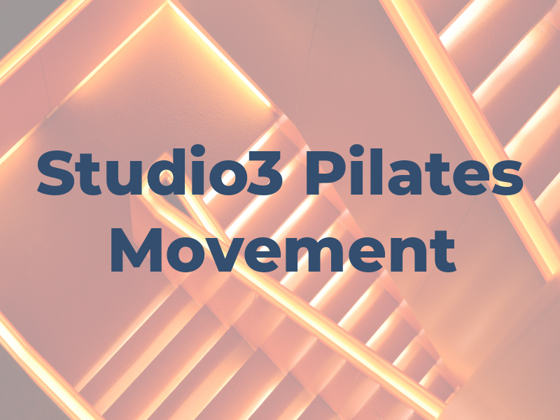 Studio3 Pilates and Movement