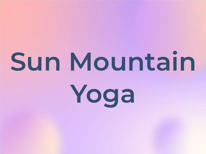 Sun Mountain Yoga