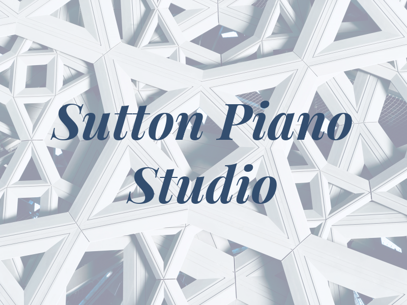 Sutton Piano Studio