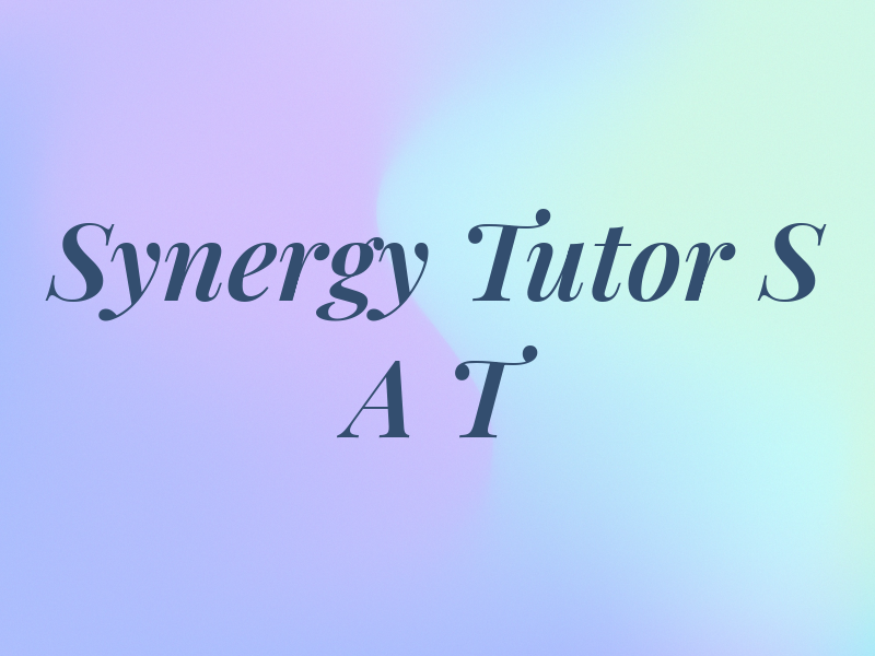 Synergy Tutor S A T