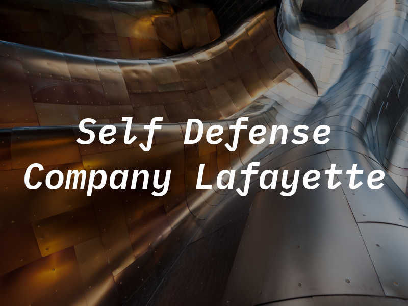 Self Defense Company of Lafayette
