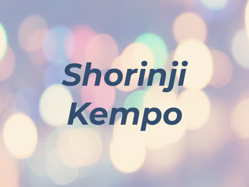 Shorinji Kempo