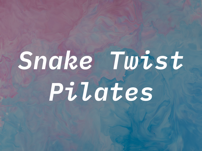 Snake and Twist Pilates