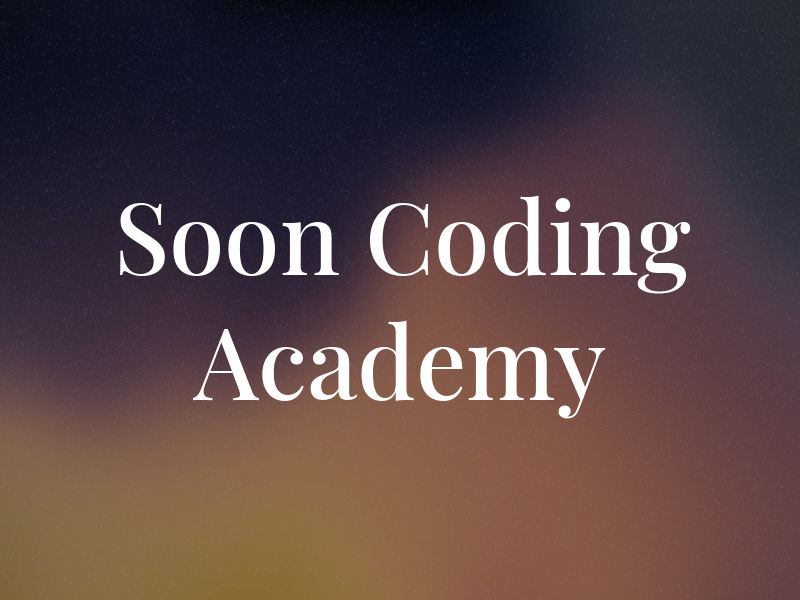 Soon Coding Academy
