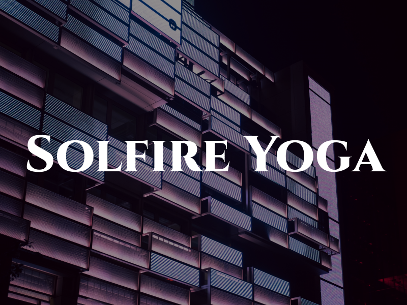 Solfire Yoga