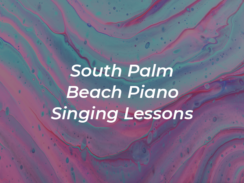 South Palm Beach Piano and Singing Lessons