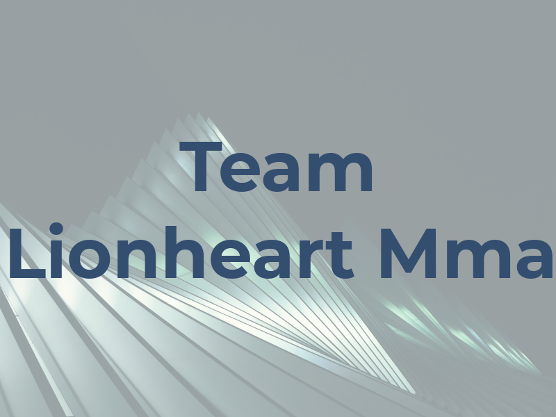 Team Lionheart Mma