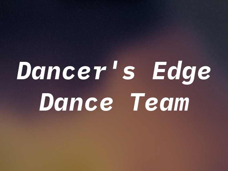 The Dancer's Edge Co Dance Team