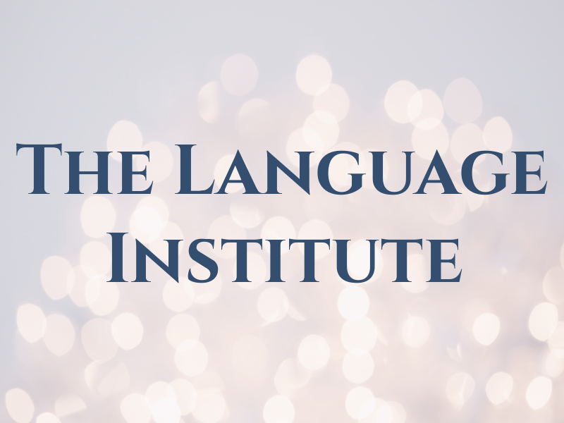 The Language Institute
