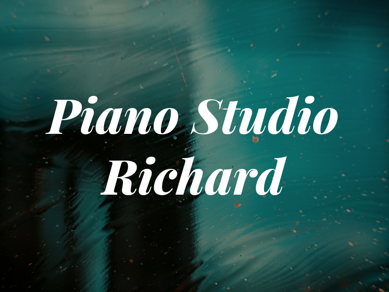 The Piano Studio of Richard Woo