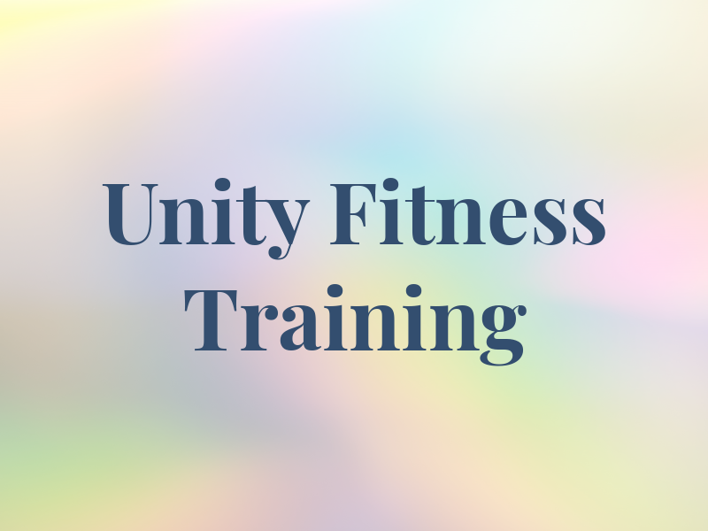Unity Fitness + Training