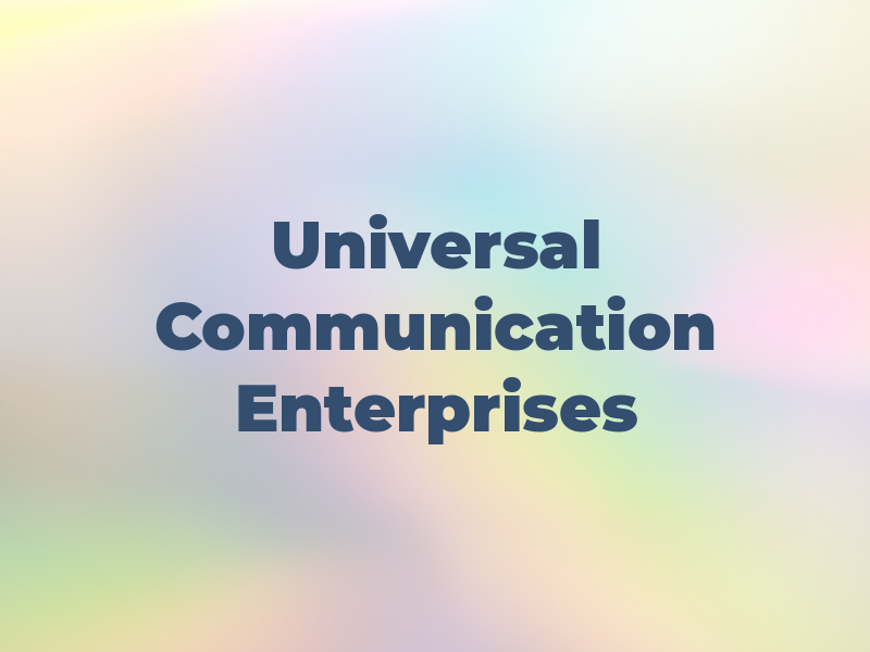 Universal Communication Enterprises