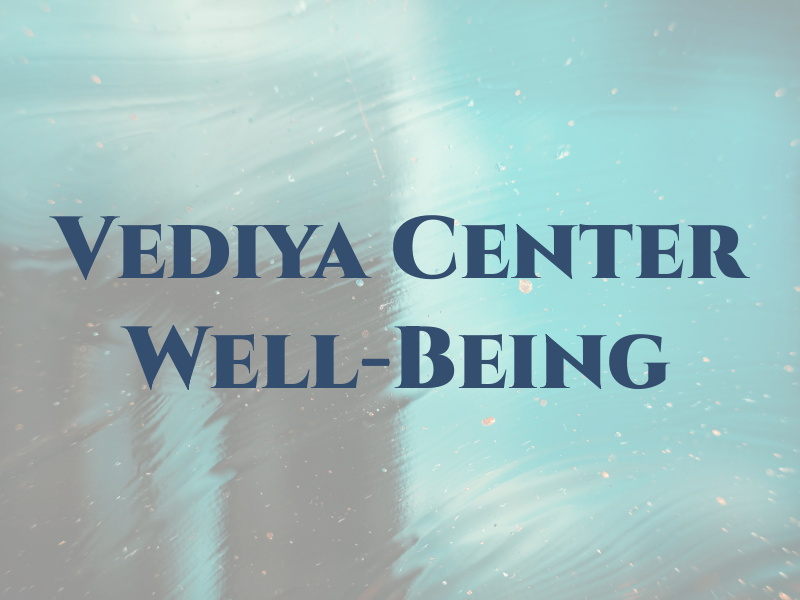Vediya A Center For Well-Being