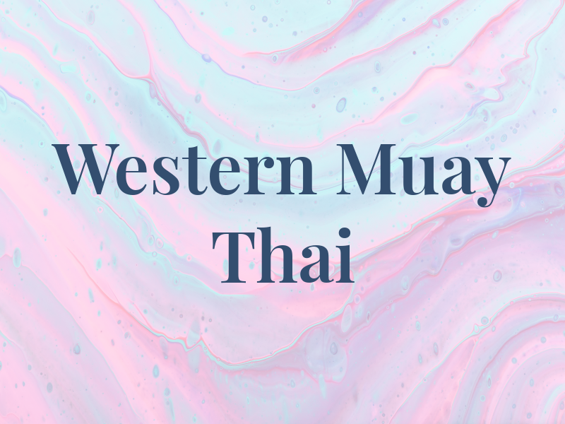 Western Muay Thai