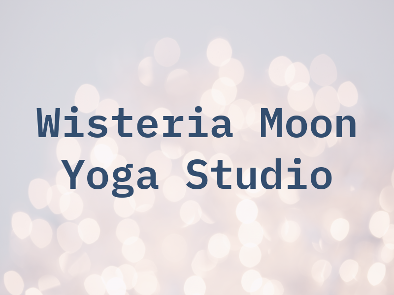 Wisteria Moon Yoga Studio