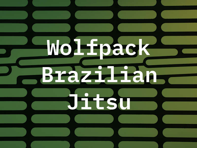 Wolfpack Brazilian Jiu Jitsu